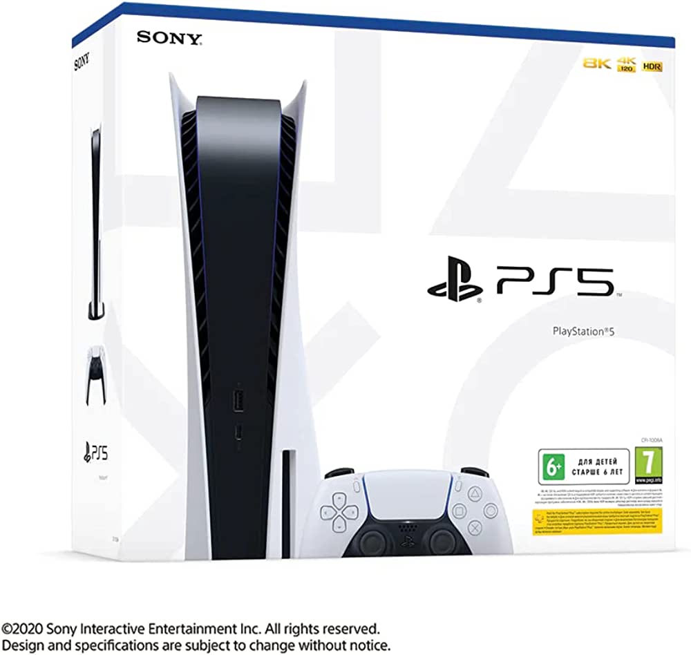 PlayStation 5 on Rent with 2 Sony DualSense Wireless Controller for PS5