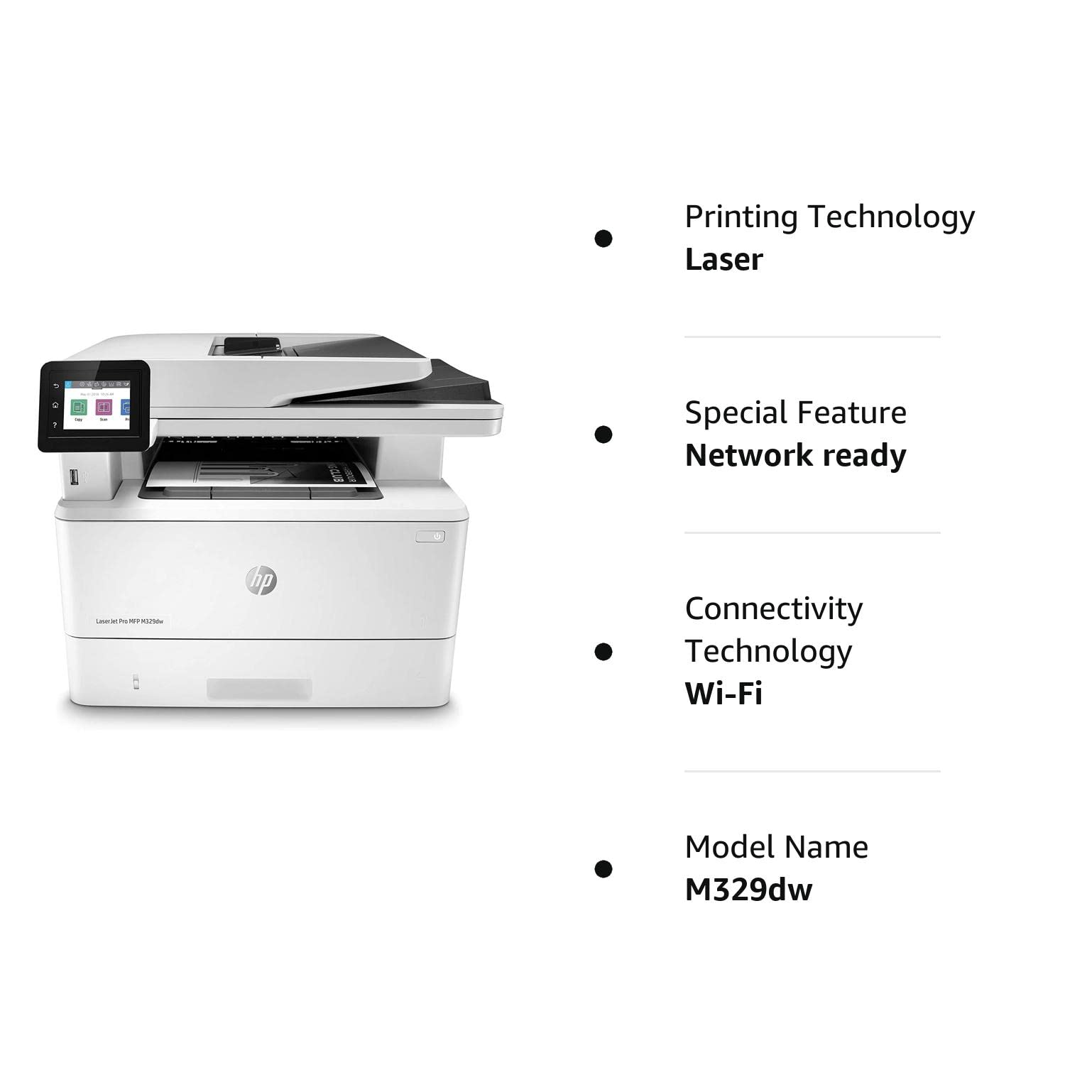 HP Laserjet Pro MFP M329dw Printer : Copy, Scan, Fax, Email Print, Wireless - printer on rent in kolkata-rentOcart