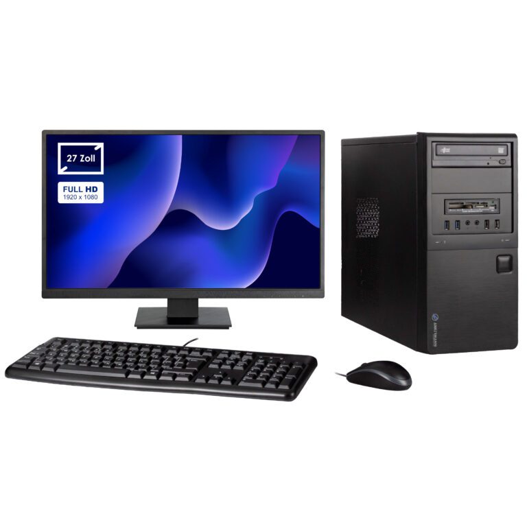 Intel i5 8th Gen / 16GB RAM / 256GB SSD  /  Monitor 18.5 Inch / Keyboard & Mouse Assembled Desktop PC